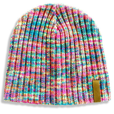 2. Multi navnehue, Second Edition, strikket med refleks (1 size)