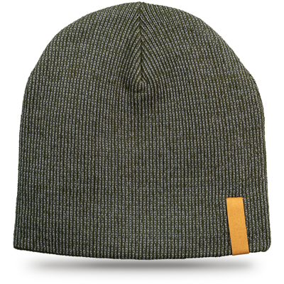 2.v Grøn navnehue, Second Edition, vævet med refleks (1 size)