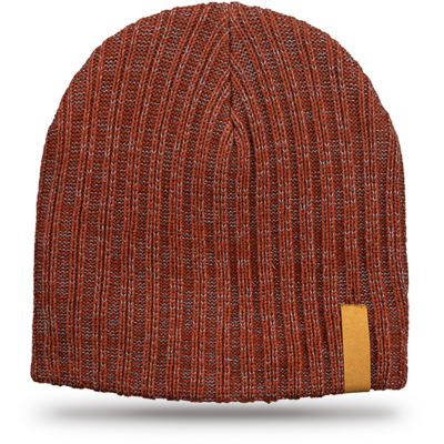 2. Rust navnehue, Second Edition, strikket med refleks (1 size)